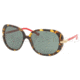 Ralph Lauren RL 8052 Sunglasses Styles Antique Tortoise Frame / Gray-Green Lenses, 513471-6016