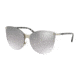 Ralph Lauren RL7059 Sunglasses 90016V-63 - Silver Frame, Grey Flash Silver Lenses