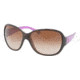 Ralph Lauren RL8090 Sunglasses 517513-6415 - Dark Havana Frame, Brown Gradient Lenses