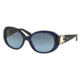 Ralph Lauren RL8118Q Sunglasses 50338F-56 - Shiny Dark Blue Frame, Gradient Blue Lenses
