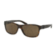 Ralph Lauren RL8131 Sunglasses 500373-60 - Dark Havana Frame, Brown Lenses