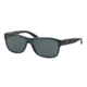 Ralph Lauren RL8131 Sunglasses 527687-60 - Matte Blue Opal Frame, Blue-grey Lenses