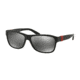 Ralph Lauren RL8131 Sunglasses 52846G-60 - Matte Black Frame, Grey Silver Mirror Lenses