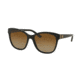 Ralph Lauren RL8143 Sunglasses 5001T5-55 - Shiny Black Frame, Gradient Brown Polar Lenses
