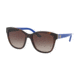Ralph Lauren RL8143 Sunglasses 500313-55 - Dark Havana Frame, Brown Gradient Lenses