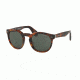 Ralph Lauren RL8146P Sunglasses 501752-49 - Jerry Havana Frame, Green Lenses