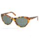 Ralph Lauren Sunglasses RL8070 503171-56 - Antique Havana vintage Frame, Green Lenses
