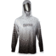 Rapala Performance Hood with Neck Gaiter, Grey Black, XXL, RPHNG23XXL