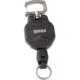 Rapala Retractable Laynard, 36in Cord Length, 10 oz Hang Weight Capacity, 360 Degree Rotating Carabiner Clip, Quick Release, RL5