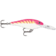 Rapala Shad Rap Crankbait 2 3/4in, 5/16 oz, Floating, Pink Tiger UV, SR07PTU