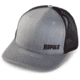 Rapala Trucker Cap, Heather Grey/Black Mesh Left Logo, RTC104