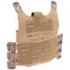 Raptor Tactical Berkerker Skeletonized Back Plate Carrier, Coyote Brown, BPC-CB