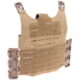 Raptor Tactical Berkerker Skeletonized Back Plate Carrier, Coyote Brown, BPC-CB