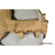 Raptor Tactical GHOST MK1 Plate Carrier, MOLLE/Velcro, Medium, Coyote Brown, RT-GHOST1-CB-M