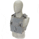 Raptor Tactical GHOST MK1 Plate Carrier, MOLLE/Velcro, Medium, Tactical Grey, RT-GHOST1-TG-M