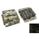 Raptor Tactical Side Plate Pockets, MOLLE/Velcro, 5.5L x 6.5W, MultiCam Black, RT-SPP-MCB-5.5x6