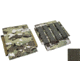 Raptor Tactical Side Plate Pockets, MOLLE/Velcro, 7x8 in, Ranger Green, RT-SPP-RG-8x7