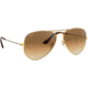 Ray-Ban Aviator Large Metal RB3025 Sunglasses, Arista Crystal Brown Gradient, RB3025 001/51-5514
