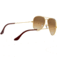 Ray-Ban Aviator Large Metal RB3025 Sunglasses, Arista Crystal Brown Gradient, RB3025 001/51-5514