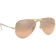Ray-Ban Aviator Large Metal RB3025 Sunglasses, Arista Frame, Crystal Pink Silver Mirror 55 mm Lenses, 001-3E-5514