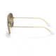 Ray-Ban Aviator Large Metal RB3025 Sunglasses, Legend Gold Frame, Silver/Grey Chromance Lens, Polarized, 55, RB3025-9196G3-55