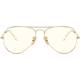 Ray-Ban Aviator Large Metal RB3025 Sunglasses, Arista, 55, RB3025-001-5F-55