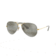 Ray-Ban Aviator Large Metal Sunglasses RB3025 9154AH-55 - , Grey Bi-mirror Grey Lenses