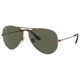 Ray-Ban Aviator Large Metal Sunglasses RB3025 918931-55 - , Green Lenses