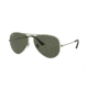 Ray-Ban Aviator Large Metal Sunglasses RB3025 919131-55 - , Green Lenses