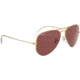 Ray-Ban Aviator Large Metal Sunglasses RB3025 9196AF-55 - , Purple Lenses
