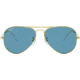 Ray-Ban Aviator Large Metal Sunglasses RB3025 9196S2-55 - , Blue Lenses