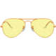 Ray-Ban Aviator Large Metal Sunglasses RB3025 9220T4-55 - , photo evolve yellow/light red Lenses