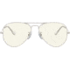 Ray-Ban Aviator Large Metal Sunglasses RB3025 9223BL-55 - , Photo Grey/blue Light Filter Lenses