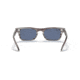 Ray-Ban Burbank JR RJ9083S Sunglasses, Dark Blue Lenses, Striped Gray, 43, RJ9083S-707480-43
