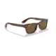 Ray-Ban Burbank JR RJ9083S Sunglasses, Dark Brown Lenses, Striped Havana, 43, RJ9083S-710373-43
