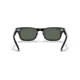 Ray-Ban Burbank JR RJ9083S Sunglasses, Dark Green Lenses, Black, 43, RJ9083S-100-71-43