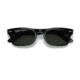 Ray-Ban Burbank JR RJ9083S Sunglasses, Dark Green Lenses, Black, 43, RJ9083S-100-71-43