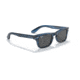 Ray-Ban Burbank JR RJ9083S Sunglasses, Dark Grey Lenses, Striped Blue, 43, RJ9083S-707287-43