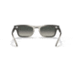 Ray-Ban Burbank JR RJ9083S Sunglasses, Gradient Grey Lenses, Transparent Grey, 43, RJ9083S-710411-43