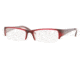 Ray-Ban Eyeglass Frames RX5124 2303-5117 - Top Red On Brown Horn 