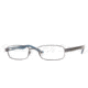 Ray-Ban RX 8581 Eyeglasses Styles Blue Frame w/Non-Rx 50 mm Diameter Lenses, 1035-5018