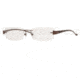 Ray-Ban RX 8583 Eyeglasses Styles -  Dark Brown Frame w/Non-Rx 51 mm Diameter Lenses, 1020-5117