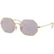 Ray-Ban Octagon RB1972 Sunglasses, Arista, Photo Dark Grey Mirror Gold, 54, RB1972-001-B3-54