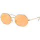 Ray-Ban Octagon RB1972 Sunglasses, Arista, Photo Orange Mirror Gold, 54, RB1972-001-B4-54