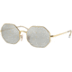 Ray-Ban Octagon RB1972 Sunglasses, Arista, Photo Grey Mirror Grey, 54, RB1972-001-W3-54