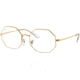 Ray-Ban Octagon RB1972 Sunglasses, Legend Gold, 54, RB1972-9196BF-54