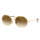 Ray-Ban OCTAGON RB1972 Sunglasses 914751-54 - , Clear Gradient Brown Lenses