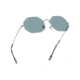 Ray-Ban OCTAGON RB1972 Sunglasses 919756-54 - , Azure Mirror Blue Lenses