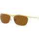 Ray-Ban Olympian II Deluxe RB3619 Sunglasses, Legend Gold, B-15 Brown, 60, RB3619-919657-60