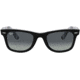 Ray-Ban Original Wayfarer Low Bridge Fit RB2140F Sunglasses 13183A-54 - , Light Grey Gradient Blue Lenses